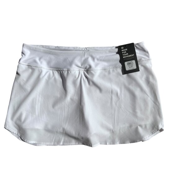 Etonic SPORT Tennis Golf Women Size XL The Every Day Hybrid Skort Wht Polyester - Picture 1 of 16